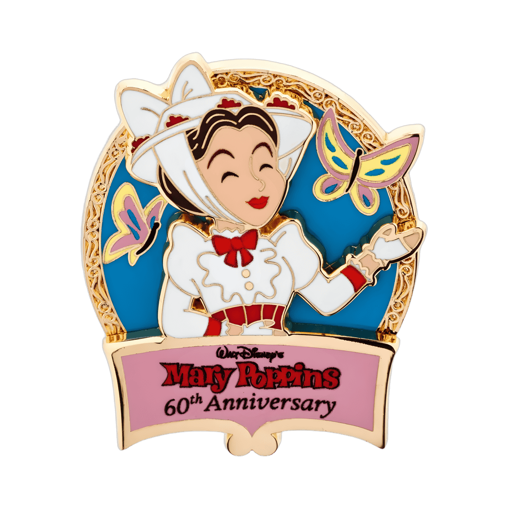 Jolly Holiday Mary with Butterflies Disney pin