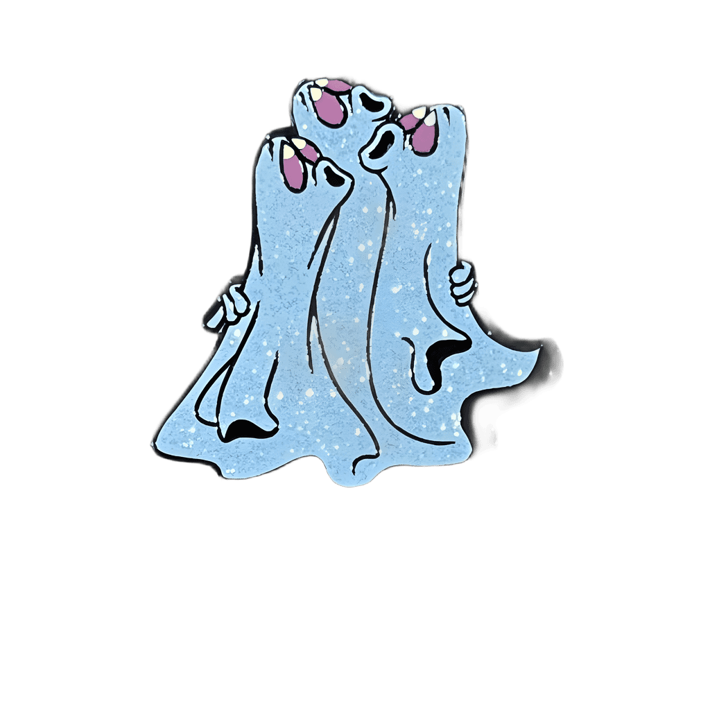 Trio of Singing Ghosts Disney pin