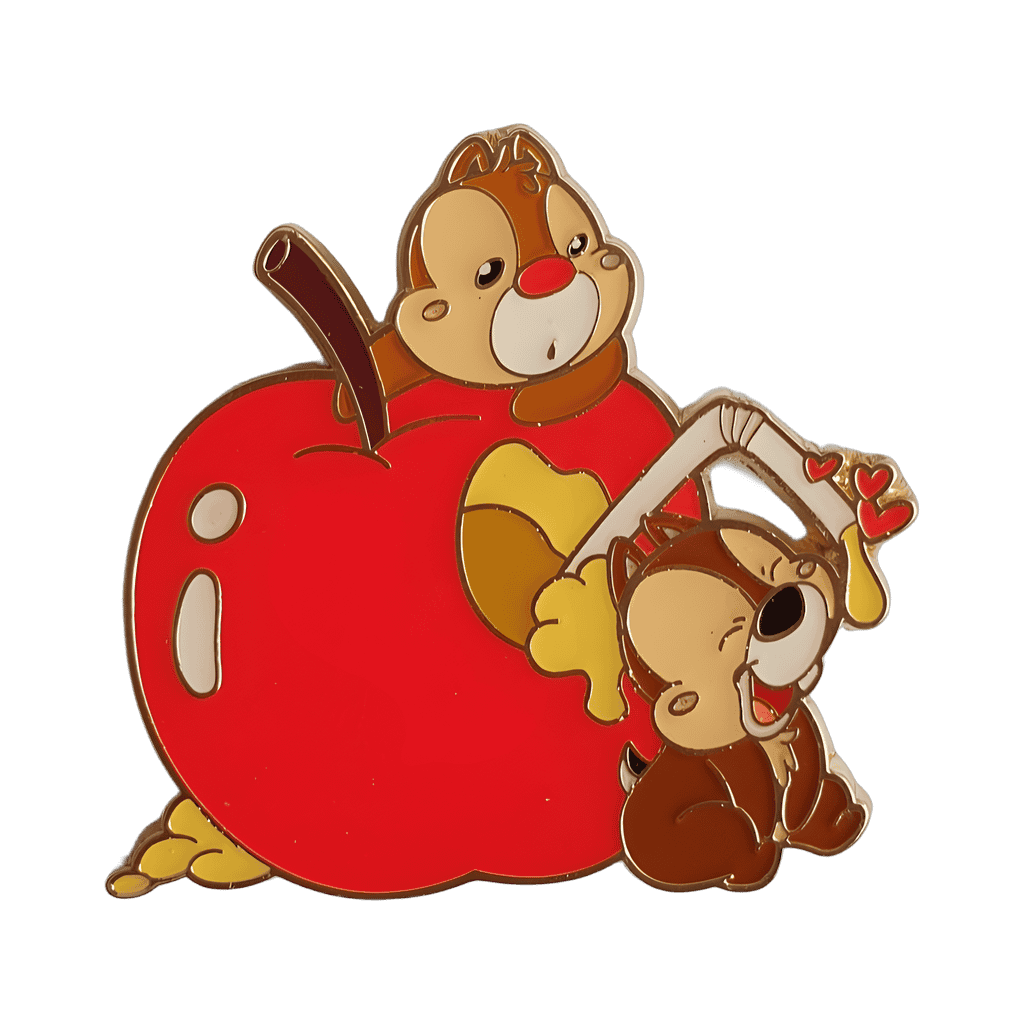 Apple Disney pin