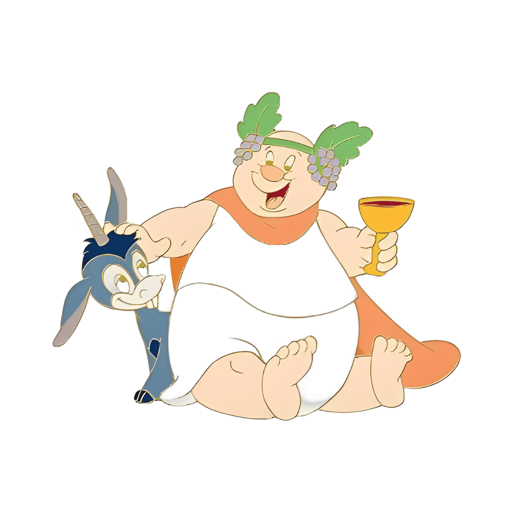 Bacchus and Jacchus Disney pin