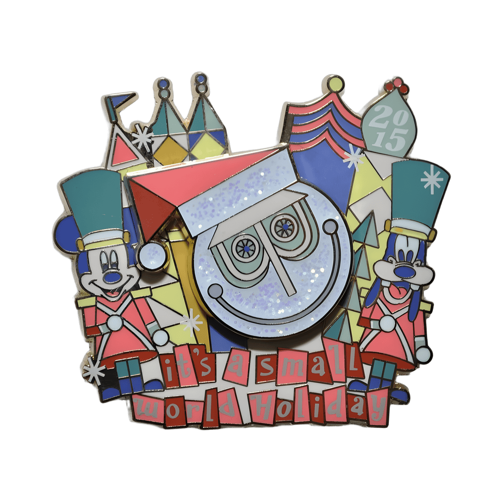 Facade with Clock Face and Mickey and Goofy Toy Soldiers Disney pin