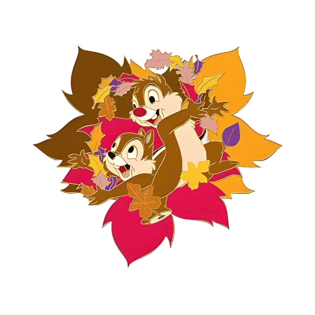 Chip and Dale Disney pin