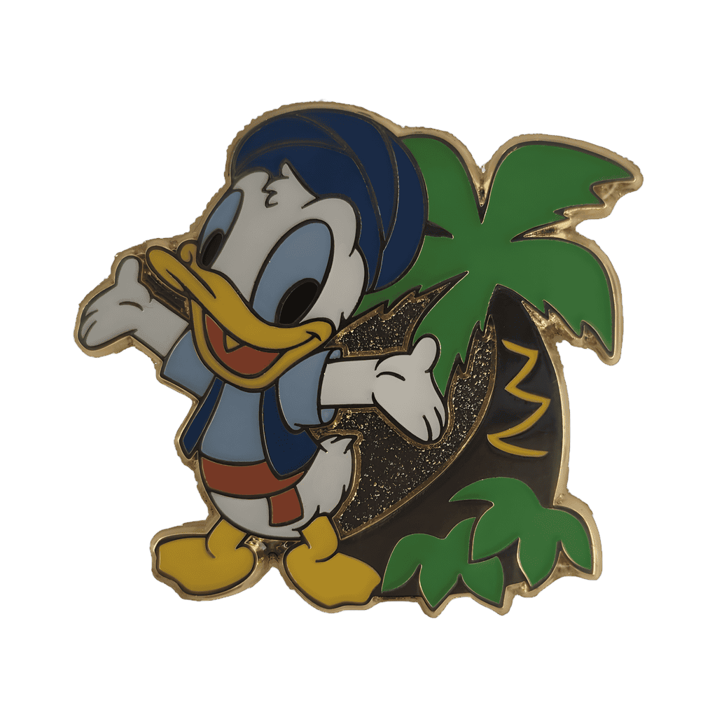 Palm Tree - Donald Duck Disney pin