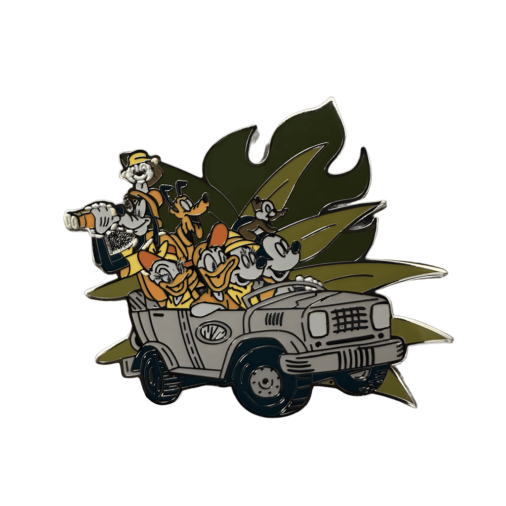 Safari Jeep Disney pin