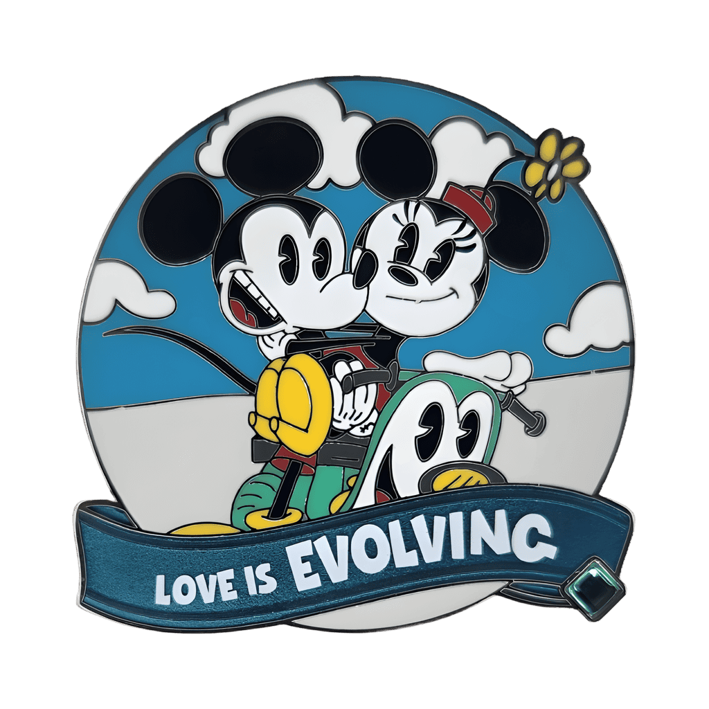 Love is an Adventure - Love is Evolving - Micky & Minnie Disney pin