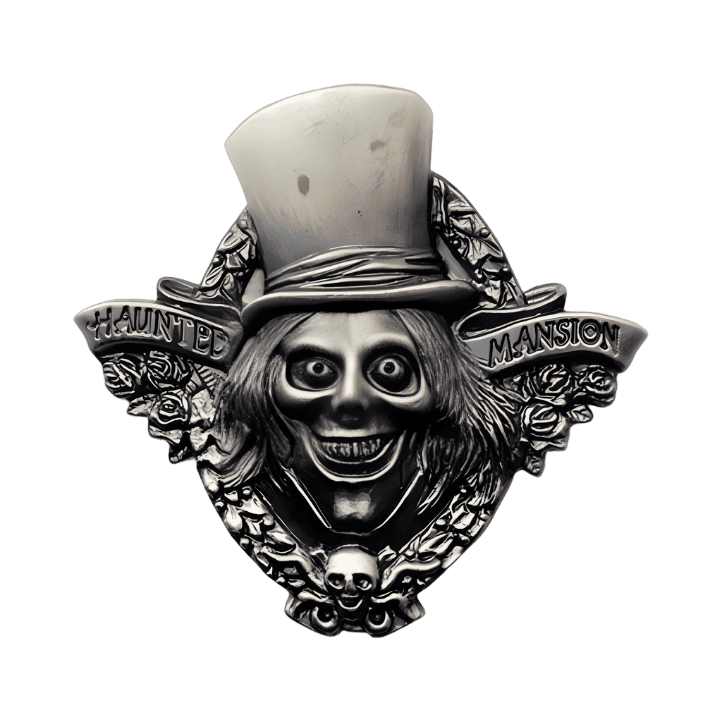 Hat Box Ghost Sculpted Portrait Disney pin