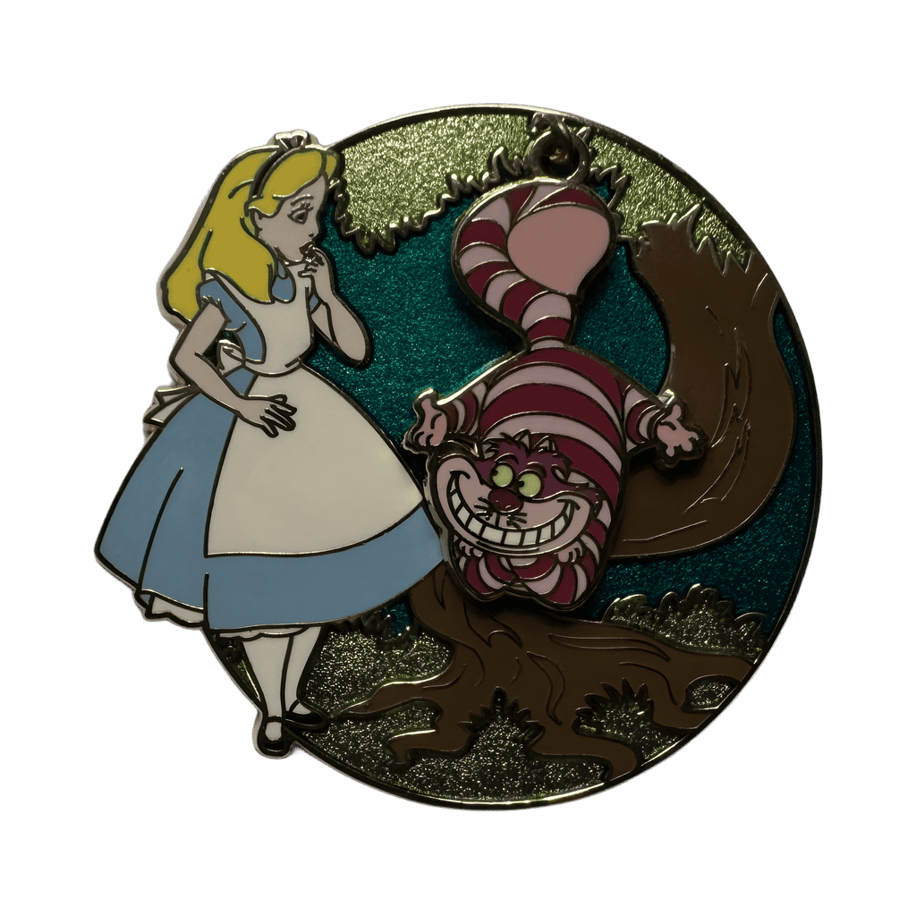 Alice in Wonderland - Cheshire Cat (Dangle) Disney pin