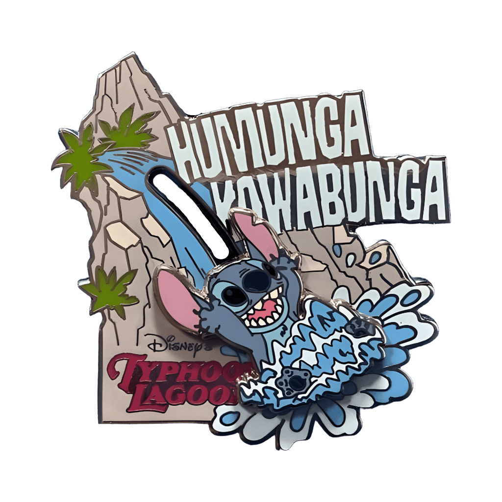 Slider Disney Pin Stitch Humunga Kowabunga Disney pin