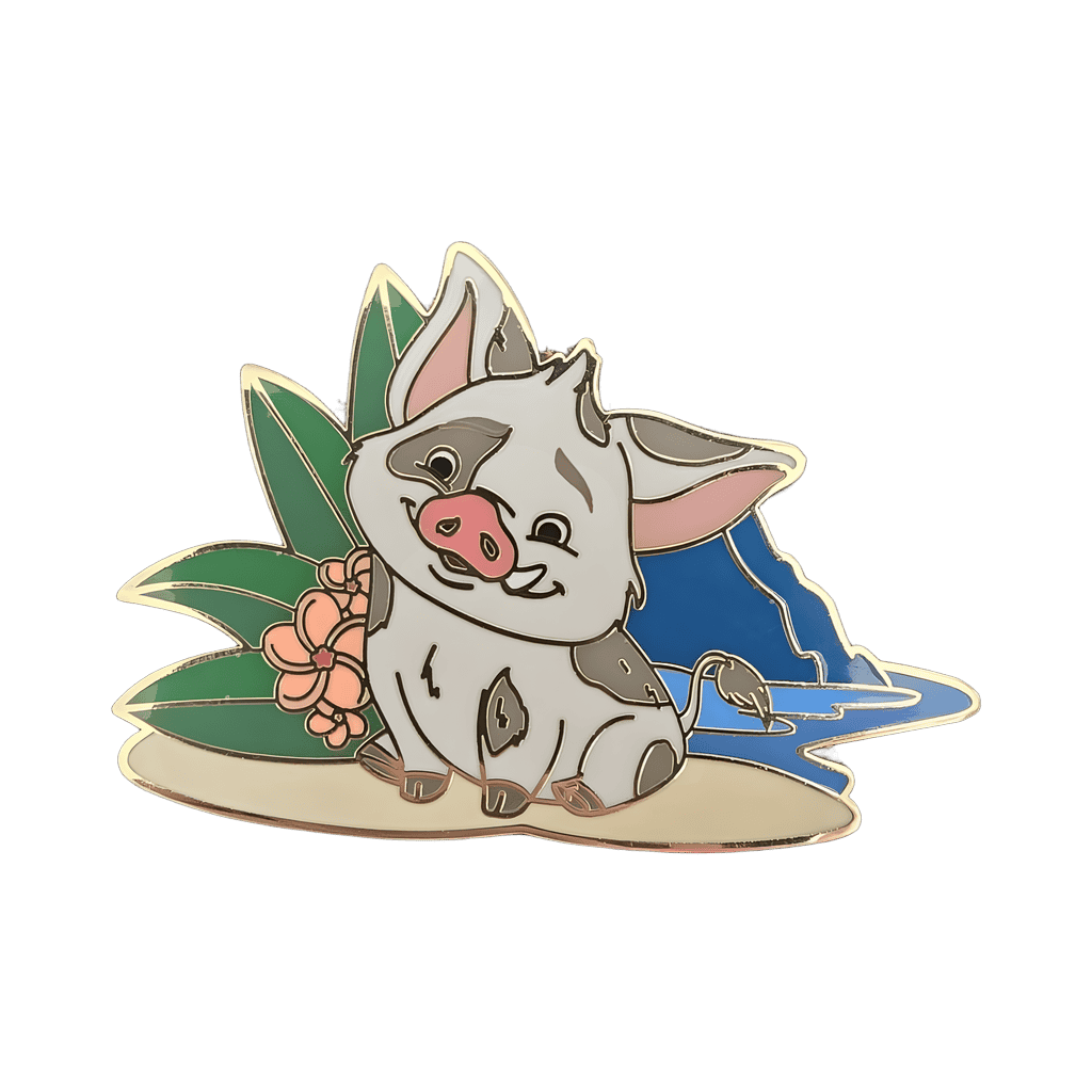 Pua Plumeria Flower Disney pin