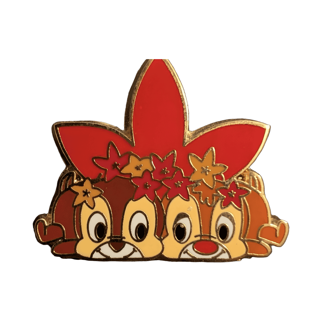 Chip and Dale - Autumn Disney pin