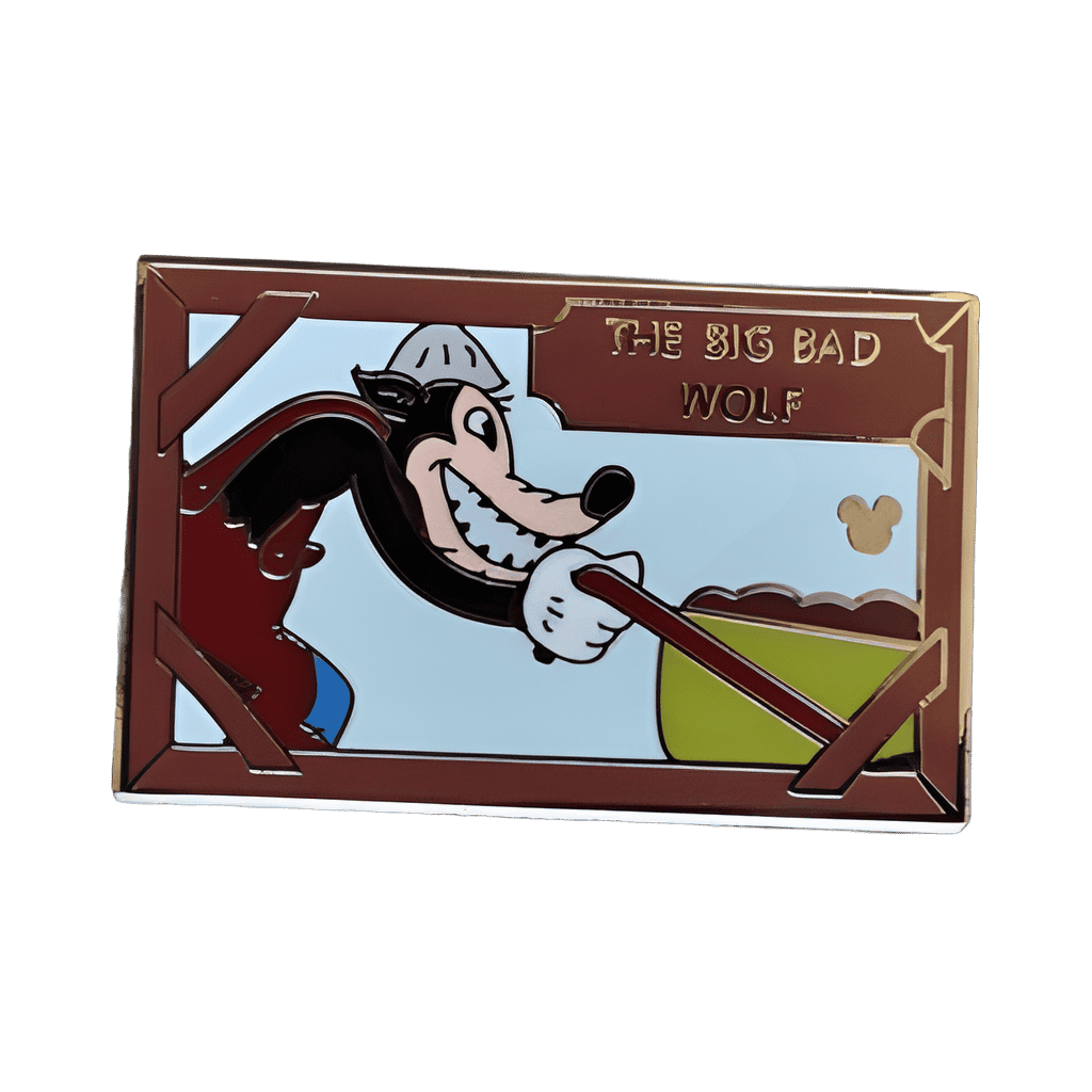 The Big Bad Wolf Completer Disney pin