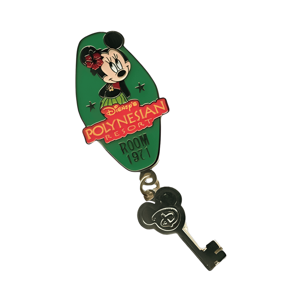 Polynesian Resort Room 1971 - Minnie Mouse Disney pin