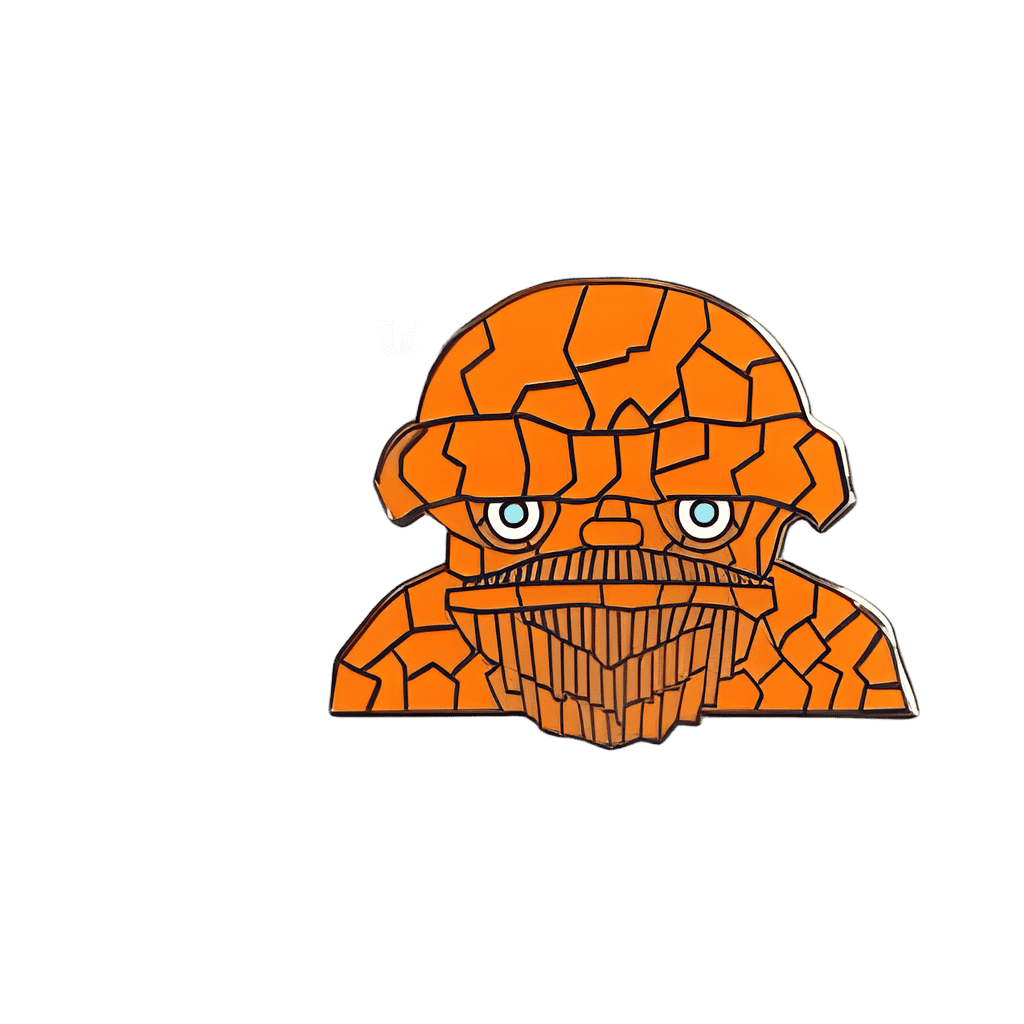 Bearded The Thing Disney pin