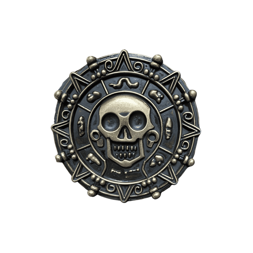 Aztec Gold Coin Disney pin
