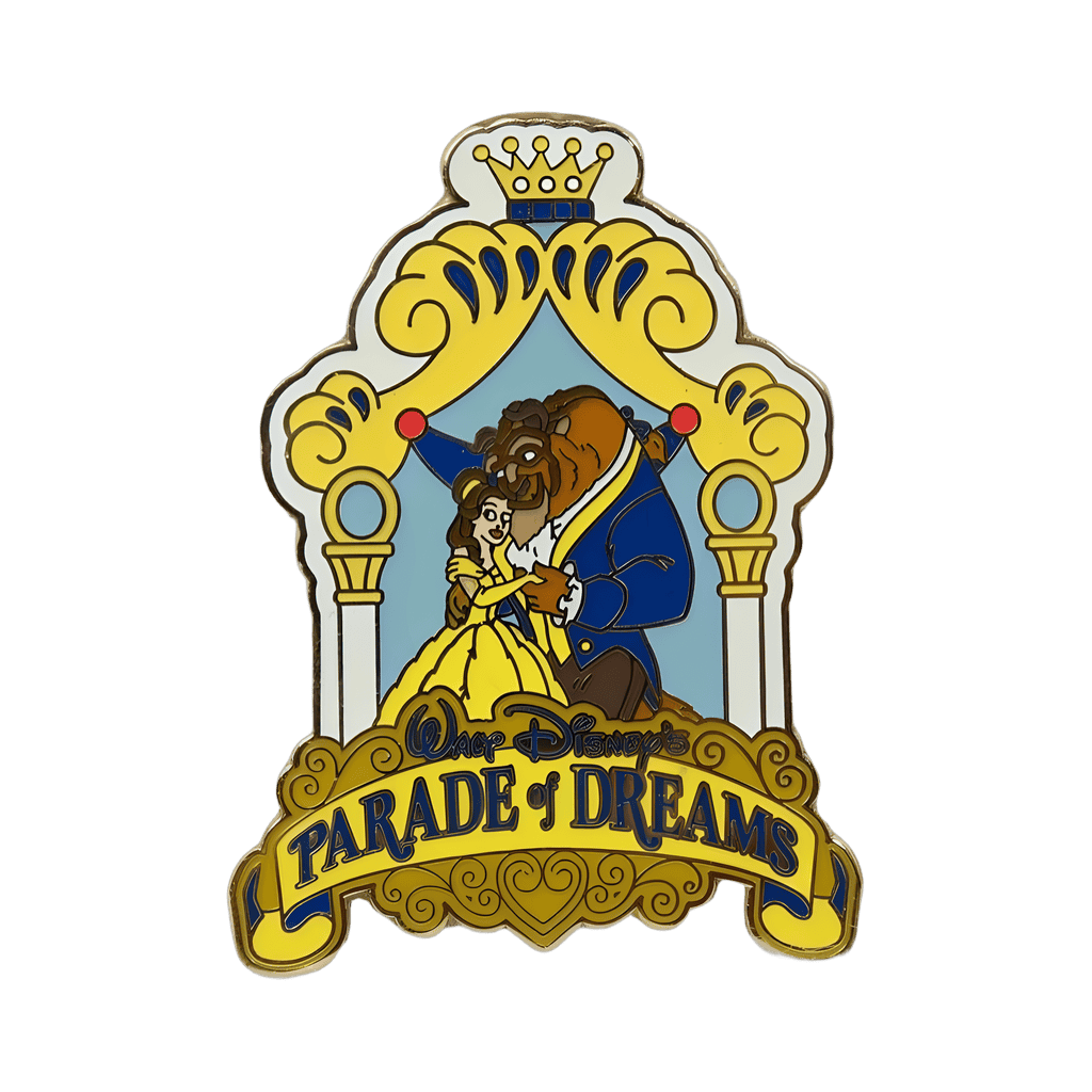 Belle and Beast Disney pin