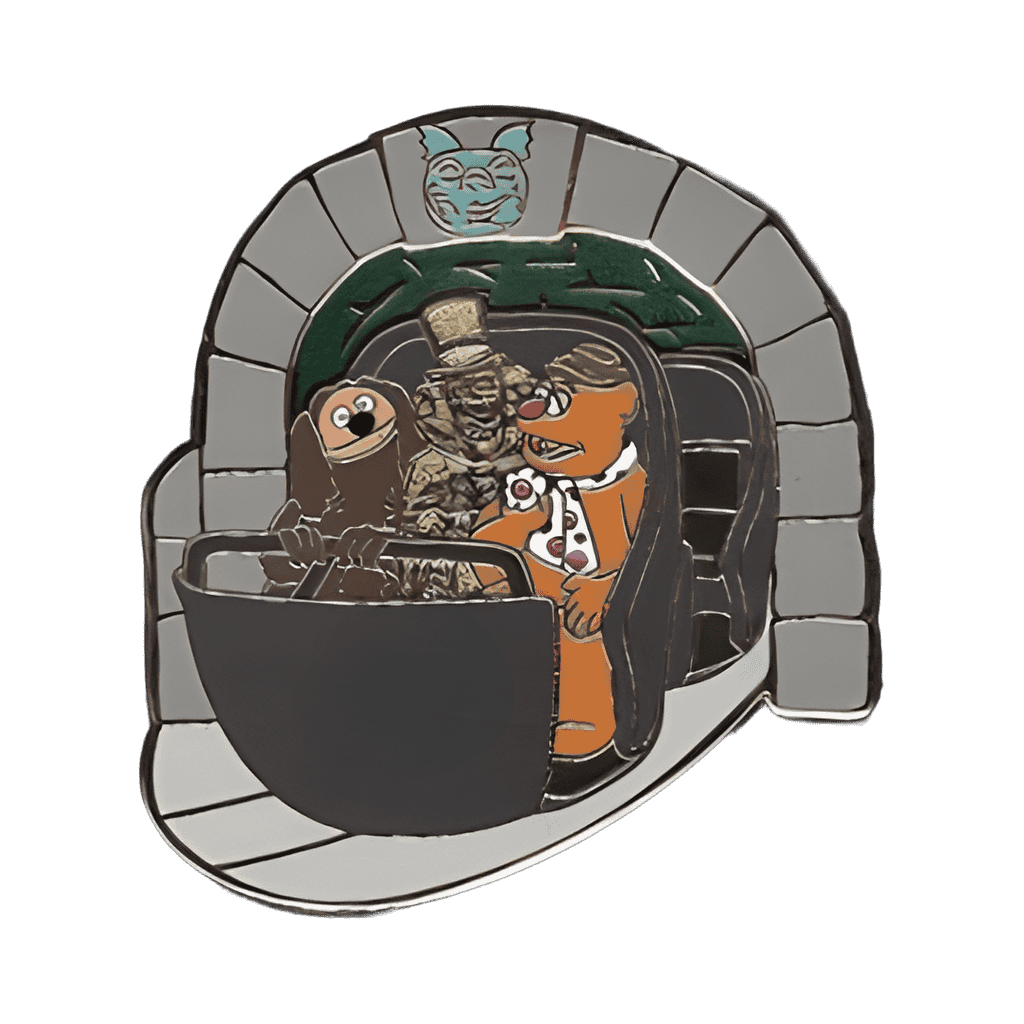 Rowlf and Fozzie the Bear Disney pin