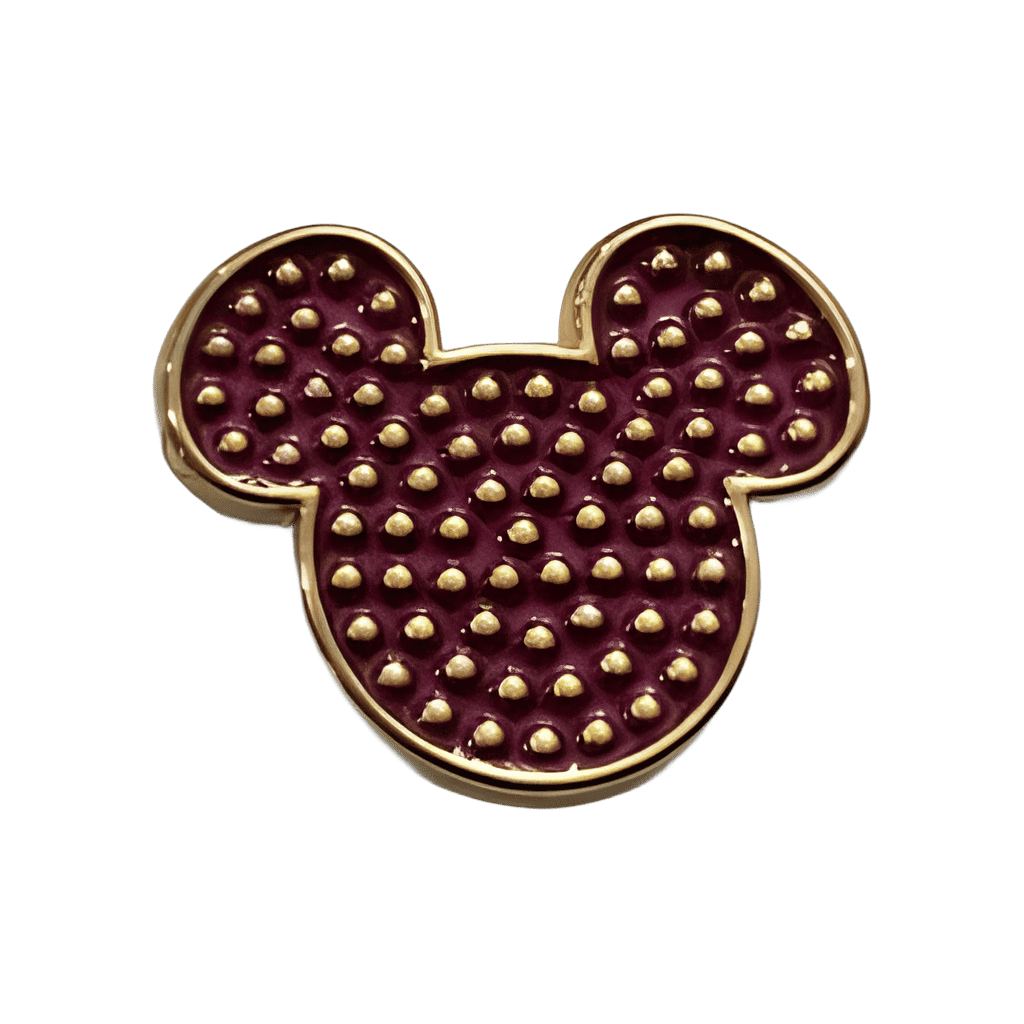 Purple Mickey Head Disney pin