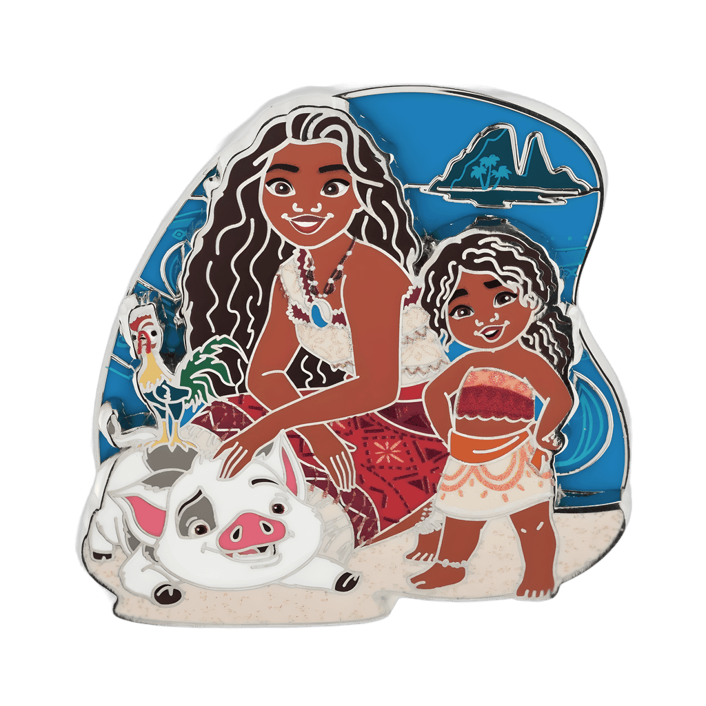 Moana, Simea, Pua and Hei Hei Pin Disney pin