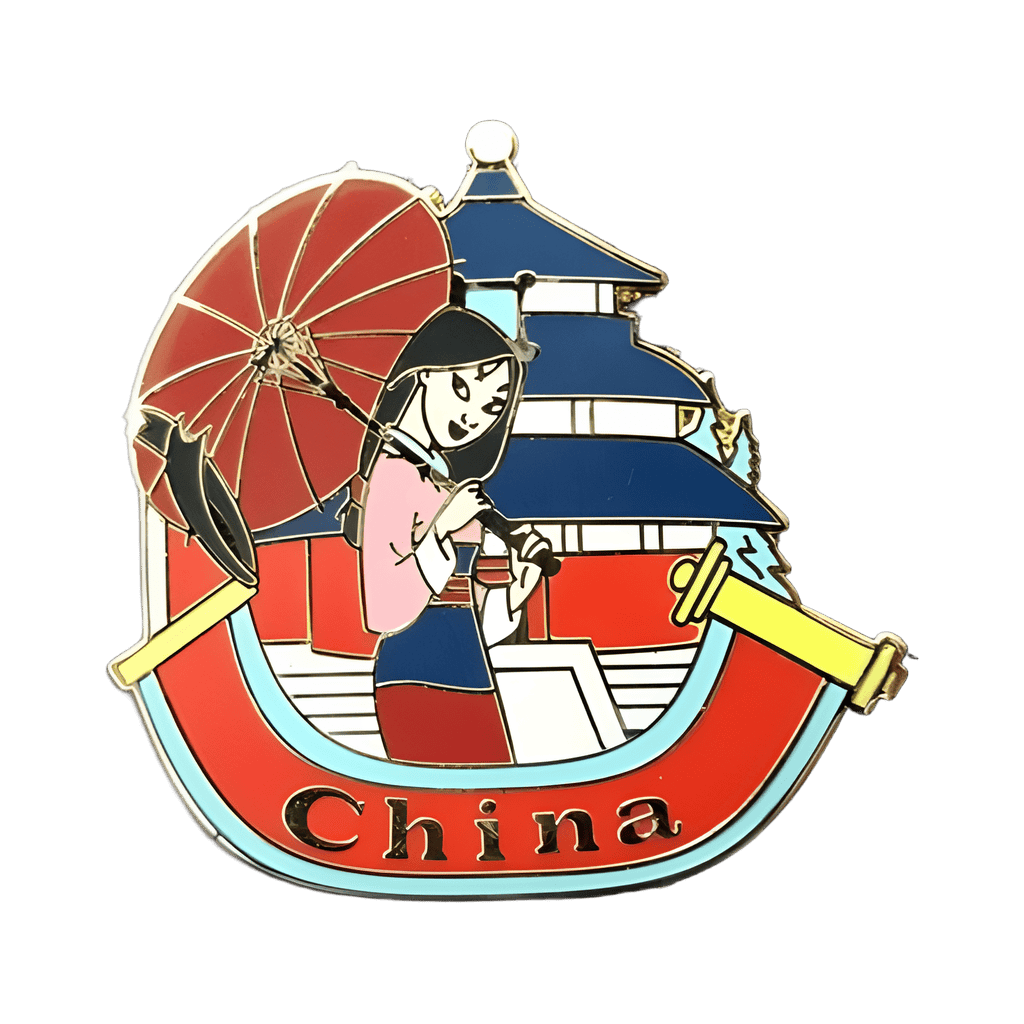 China (Mulan) Disney pin