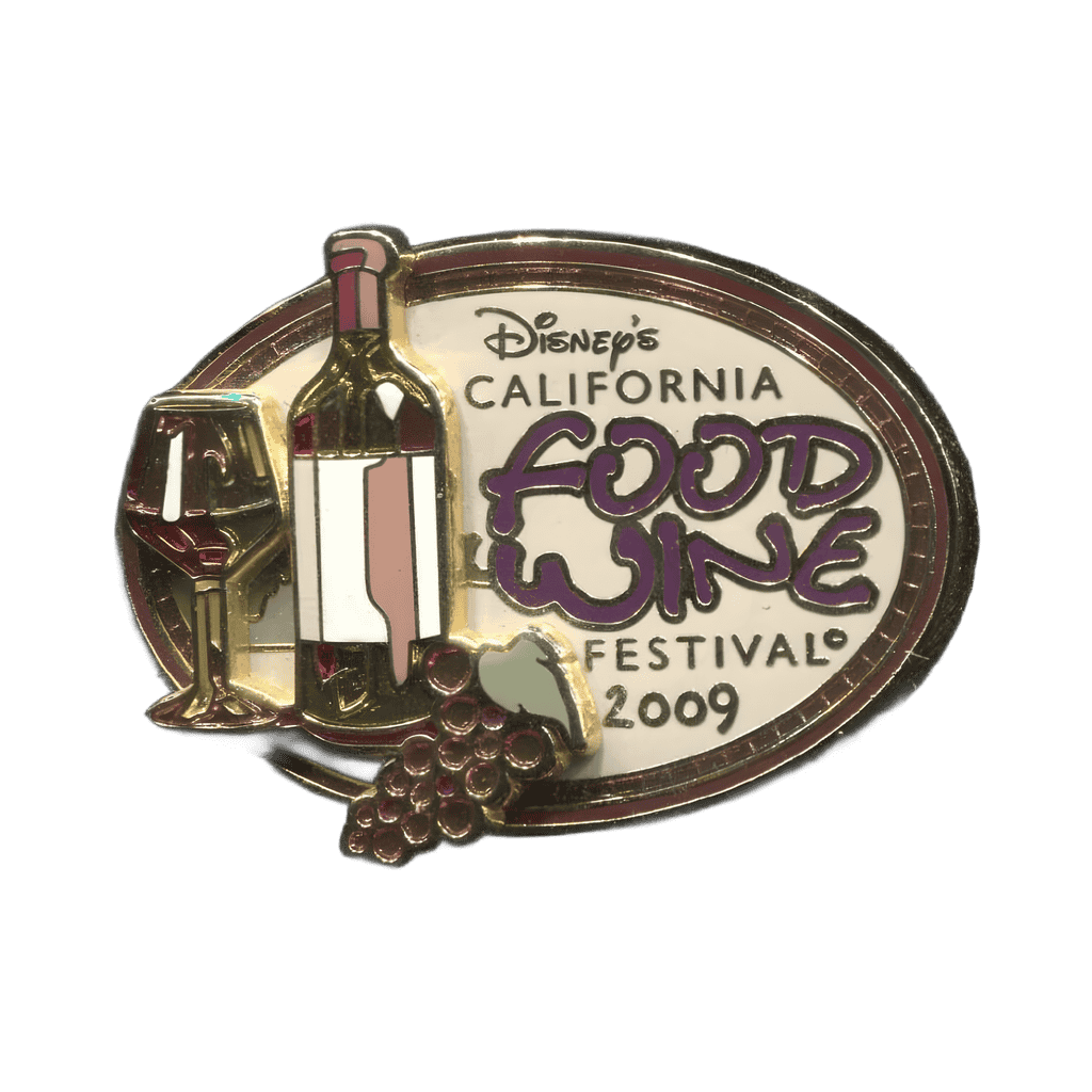 Disney's California Food and Wine Festival 2009 Disney pin