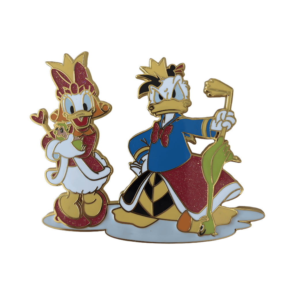 Daisy & Donald as King & Queen of Hearts Disney pin