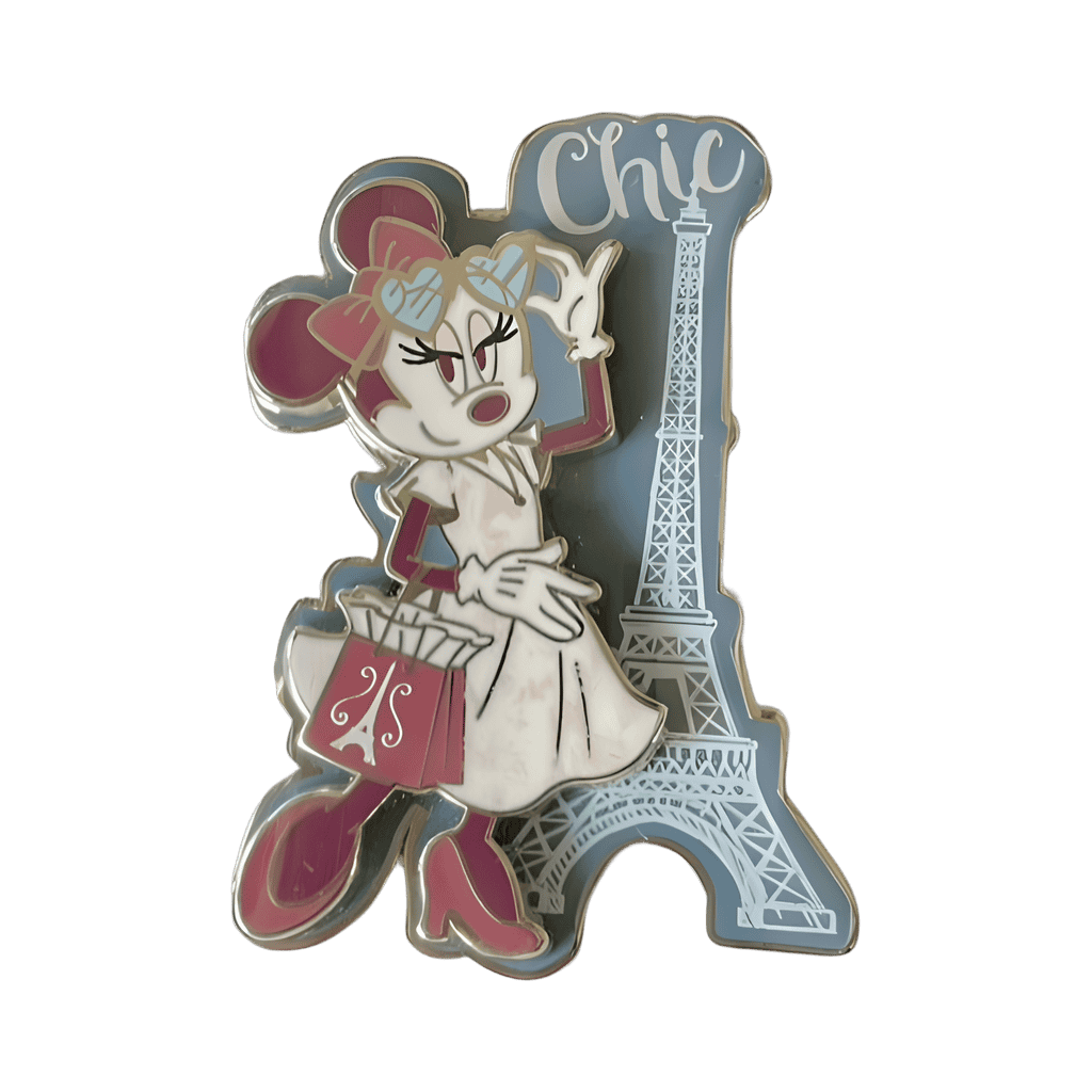 France Minnie Mouse Chic Eiffel Tower Disney pin