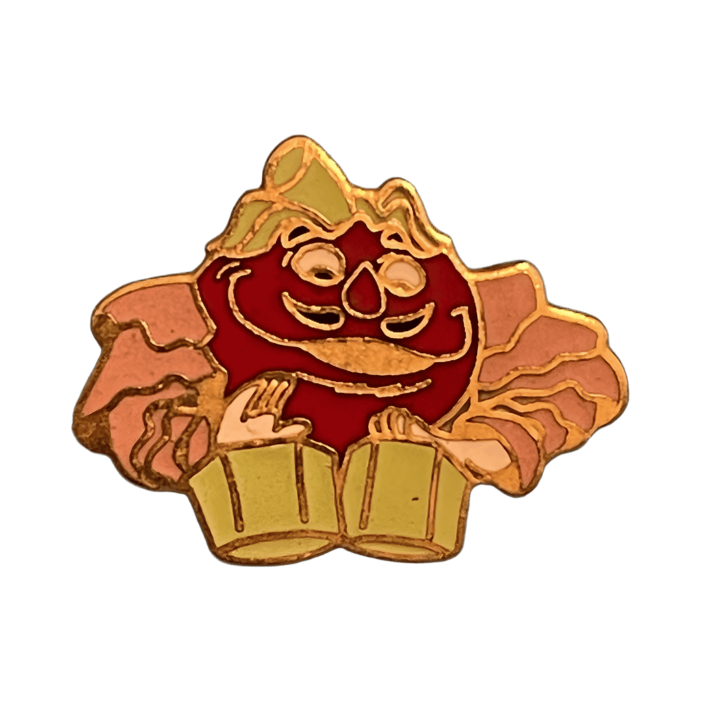 Tomato Playing the Bongo Drums Disney pin