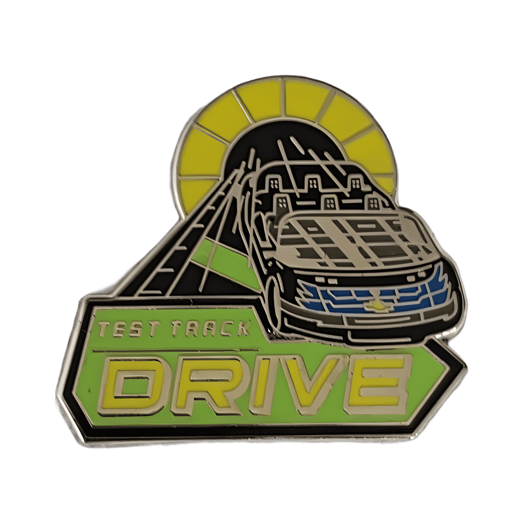 Test Track Drive Disney pin