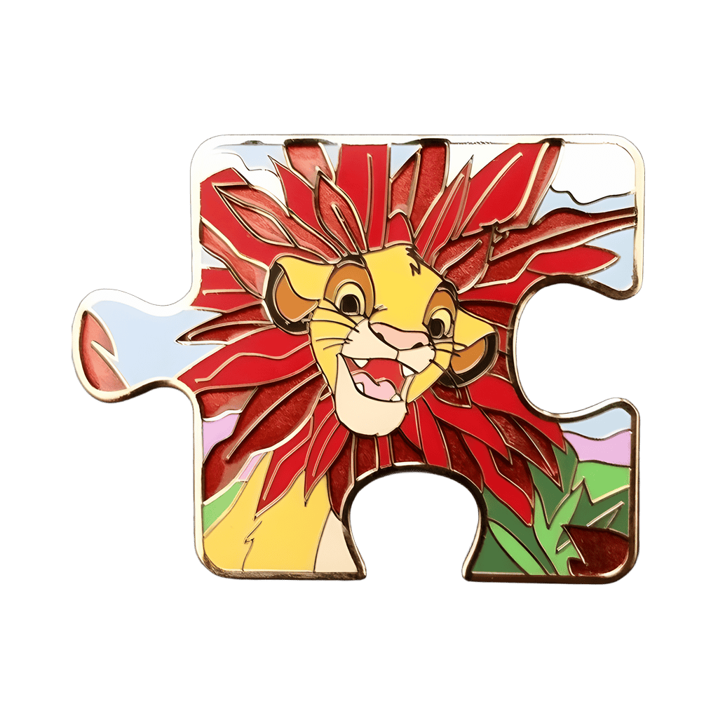Young Simba With Leaf Mane - Chaser Disney pin
