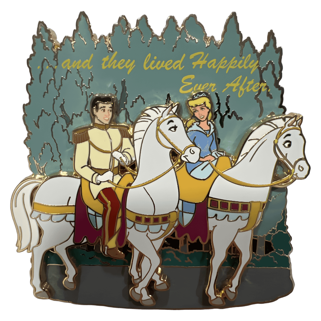 Cinderella and Prince Charming Disney pin