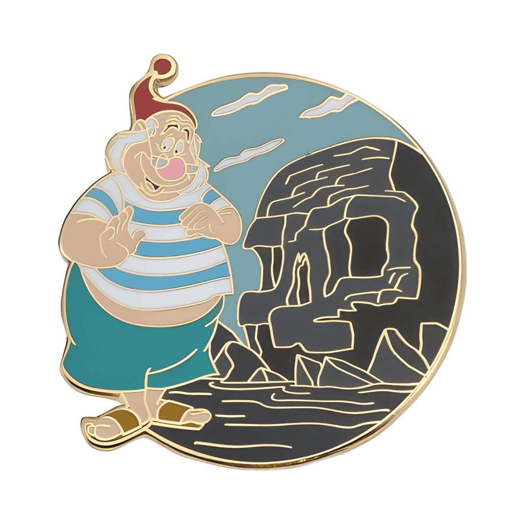 Smee and Skull Rock Disney pin