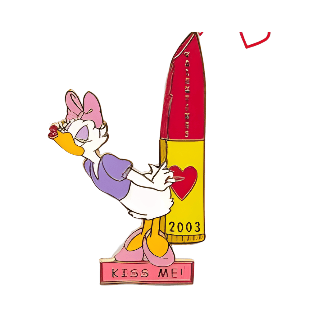 Daisy Duck - Kiss Me Disney pin