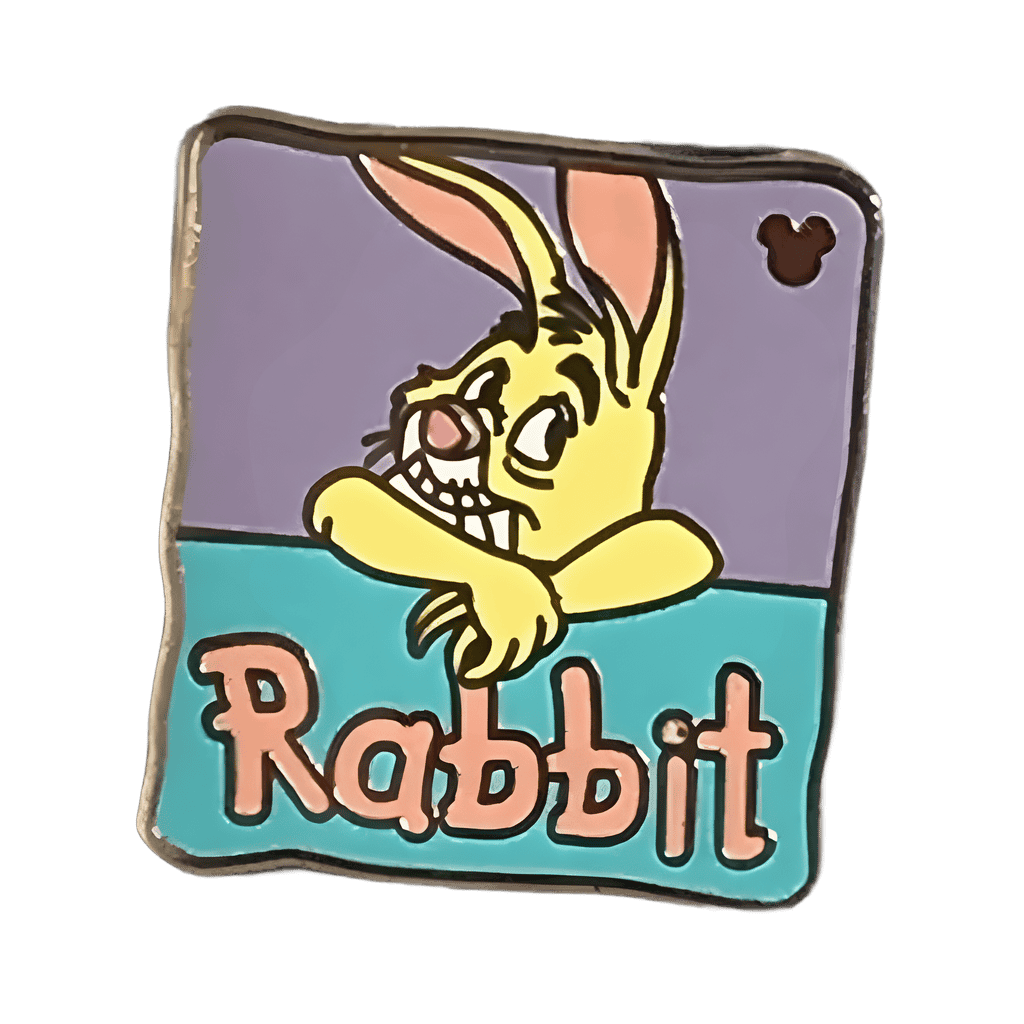 Rabbit COMPLETER Disney pin