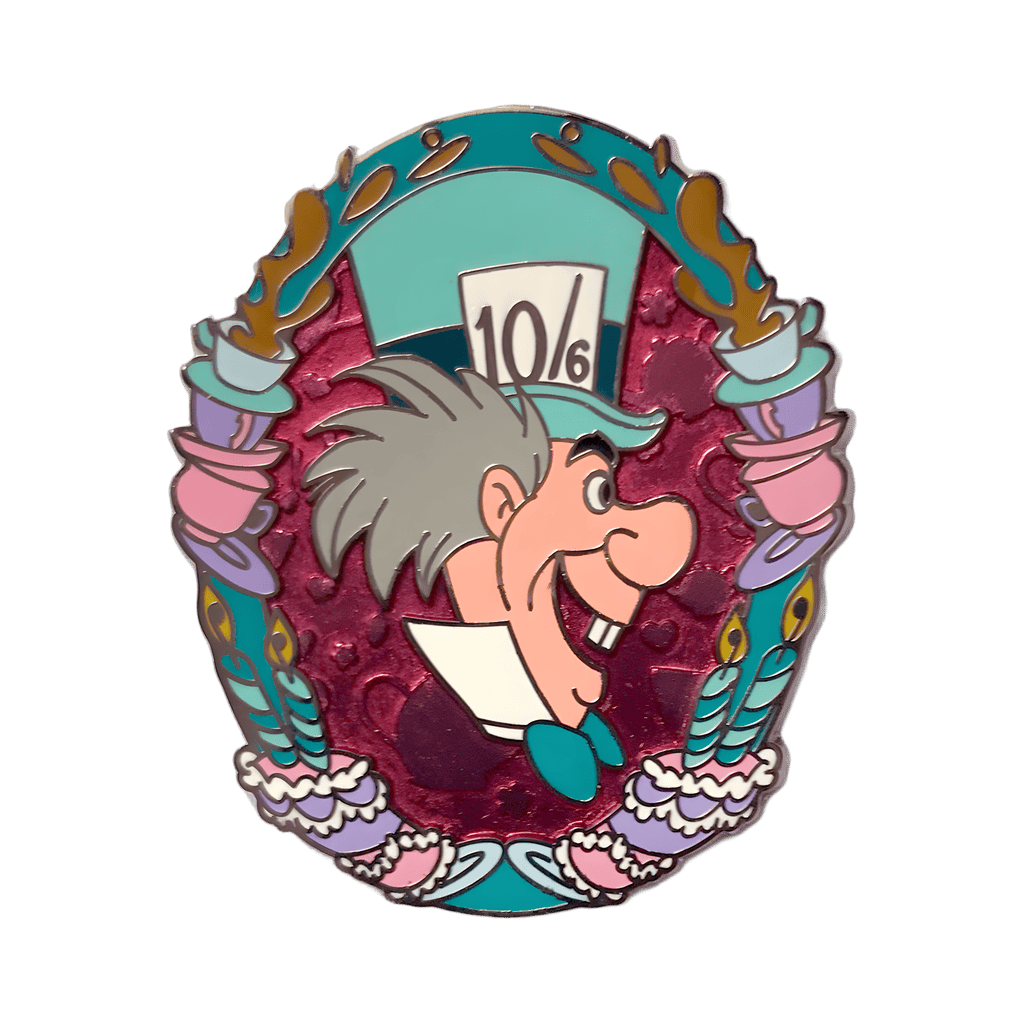 The Mad Hatter Disney pin
