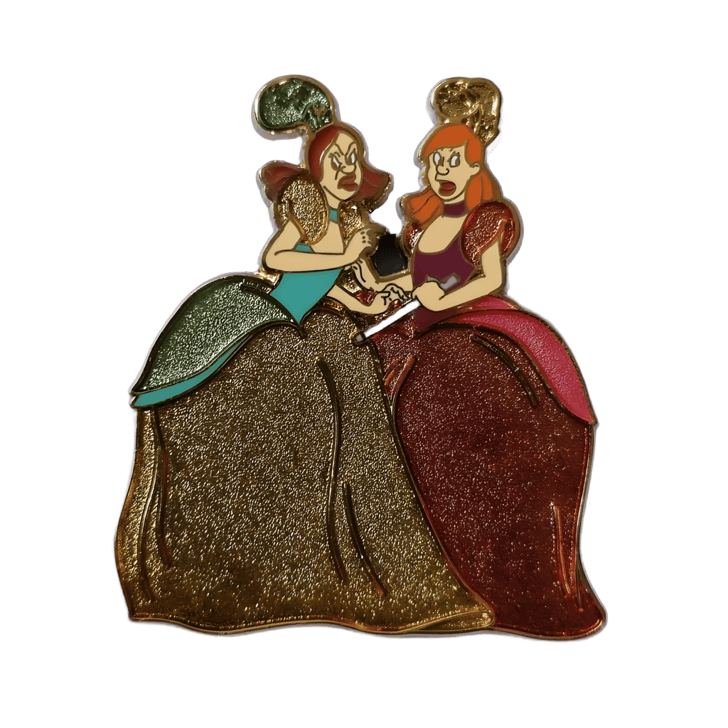 Anastasia and Drizella Disney pin
