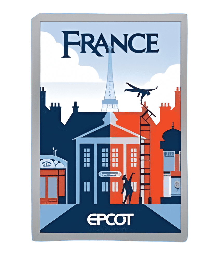 France Disney pin