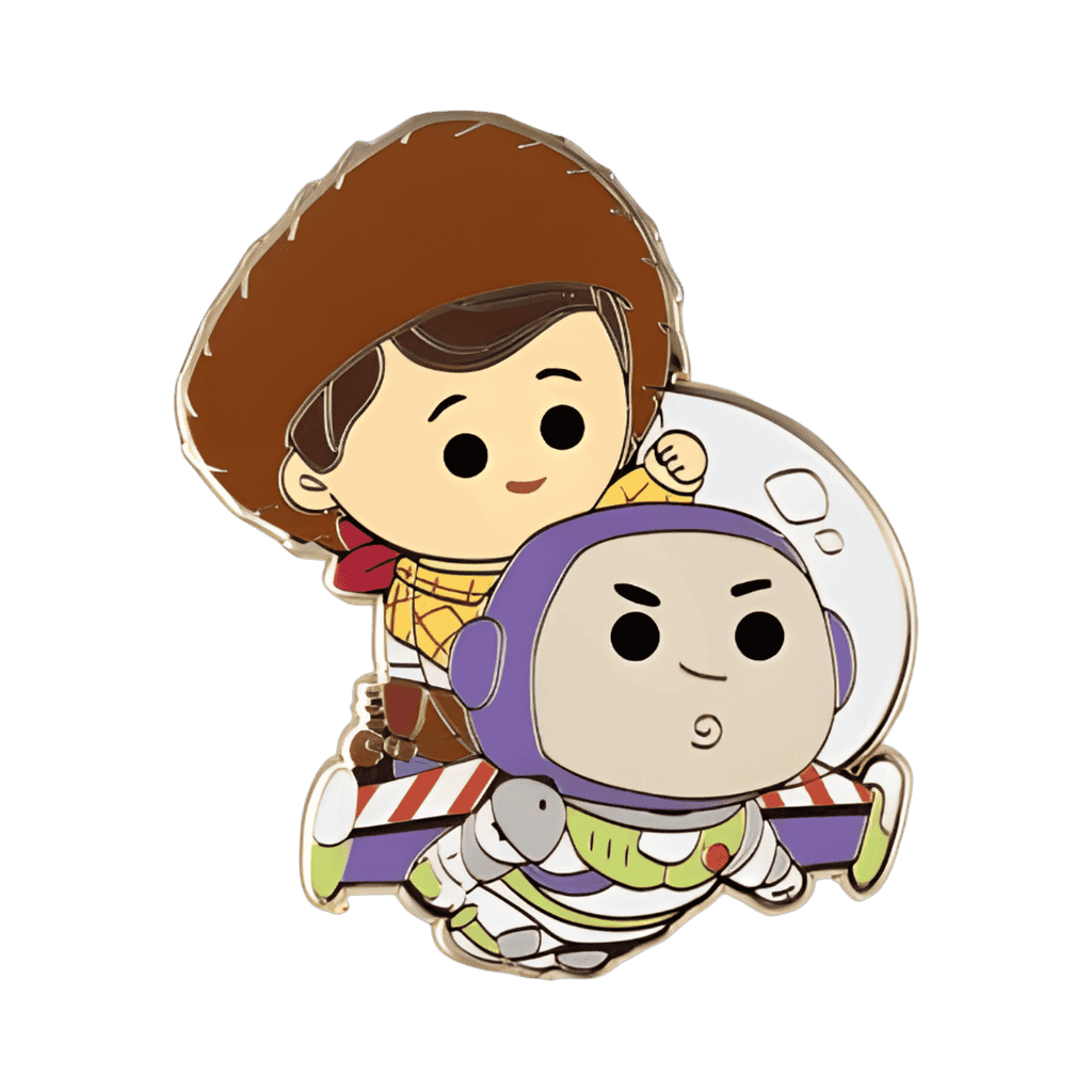 Woody and Buzz Lightyear Disney pin