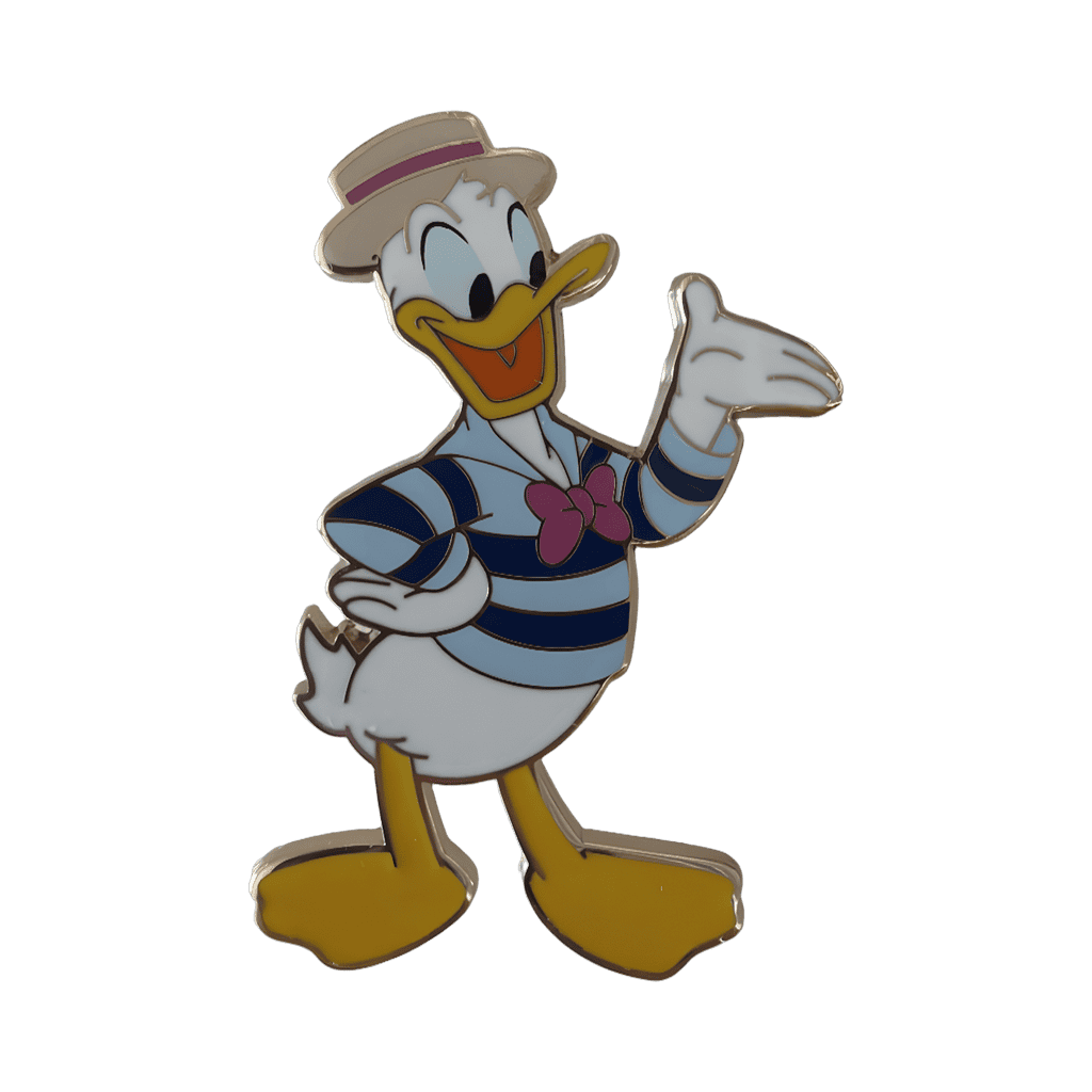 Parisien Donald Disney pin