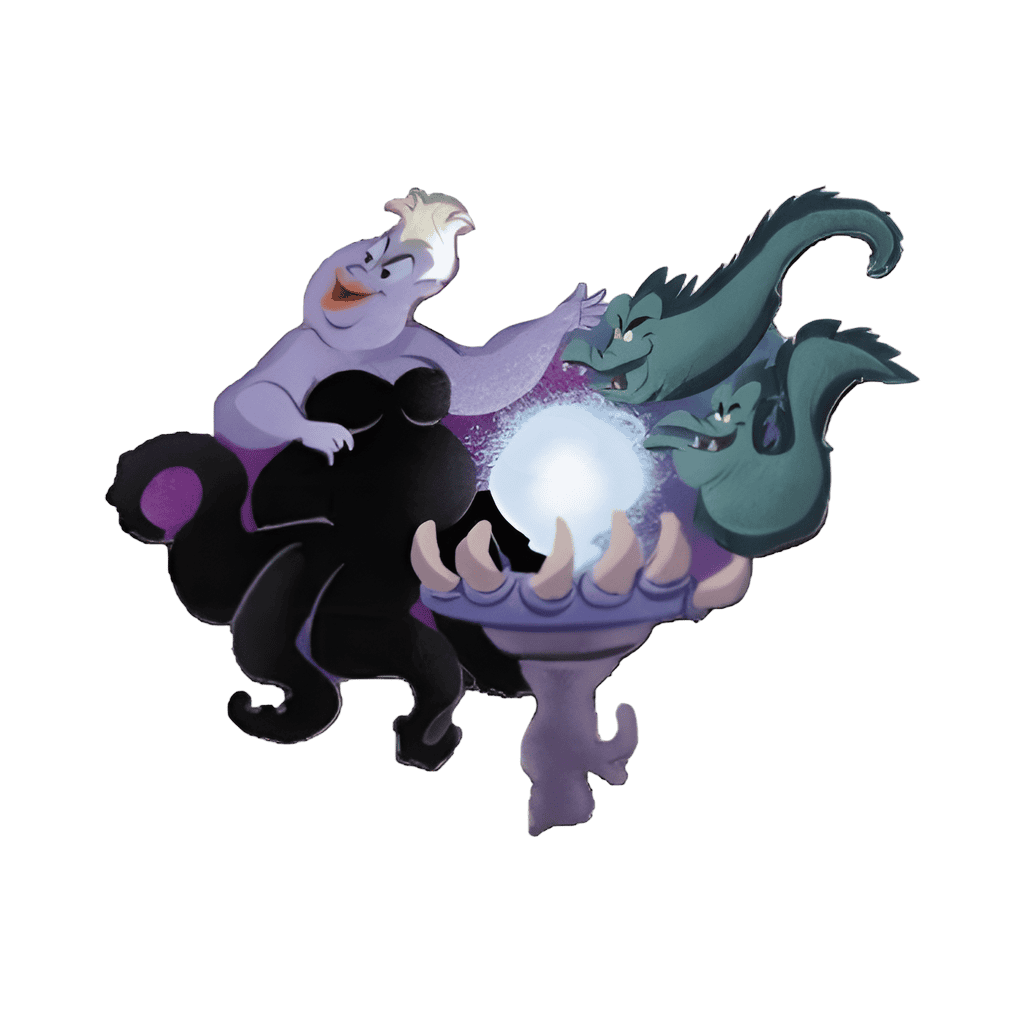 Ursula, Flotsam, and Jetsam Disney pin
