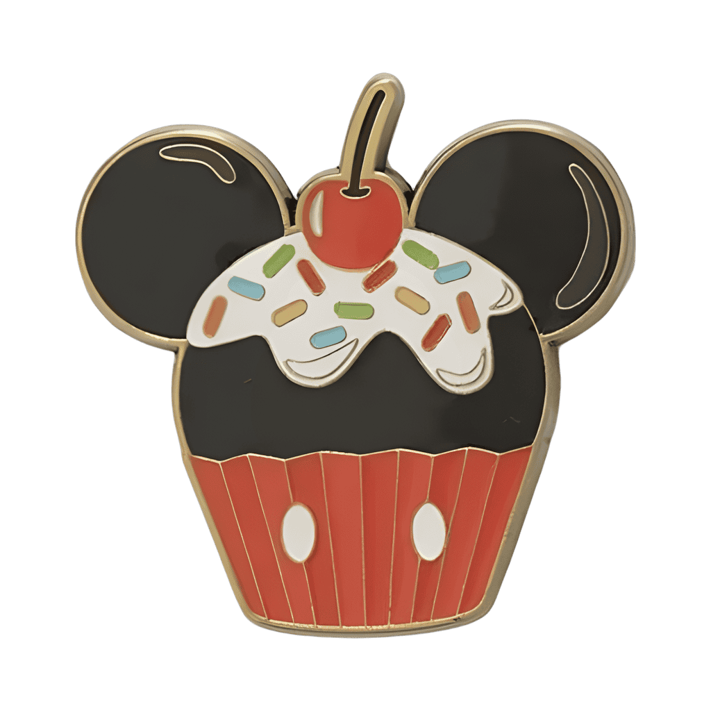 Mickey Cupcake Disney pin
