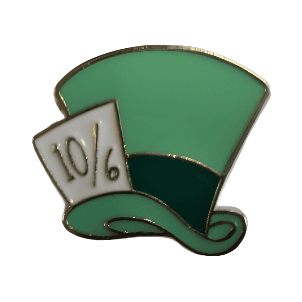 Mad Hatter's Hat Disney pin