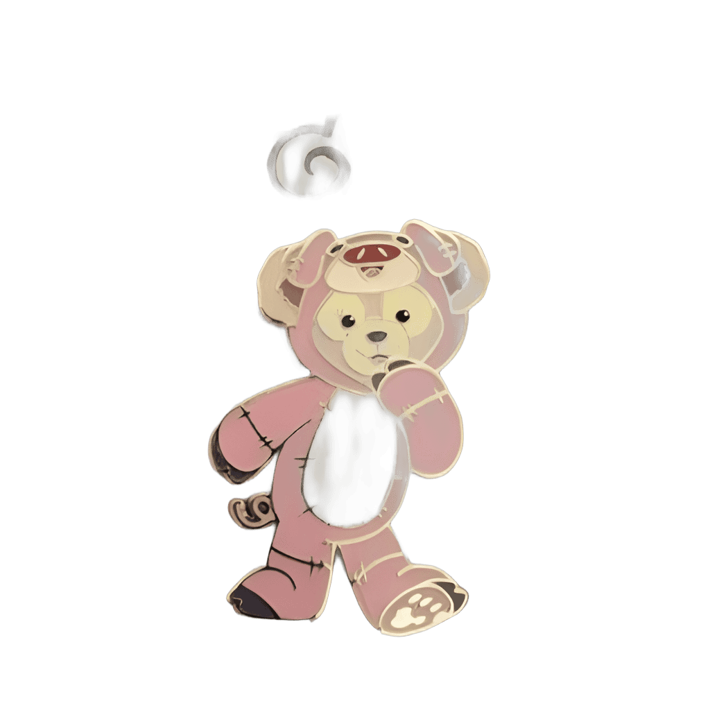 Shellie May Dressed as a Pig Disney pin