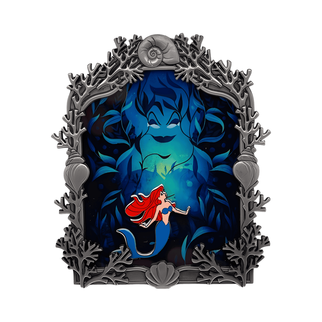 Ariel / Ursula (Silver Variant) Disney pin
