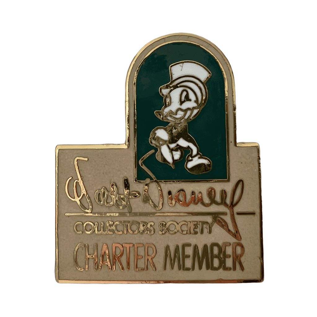 Collector’s Society Charter Member - Jiminy Cricket Disney pin