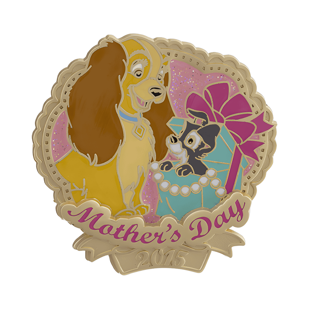 2015 - Lady and Scamp Disney pin