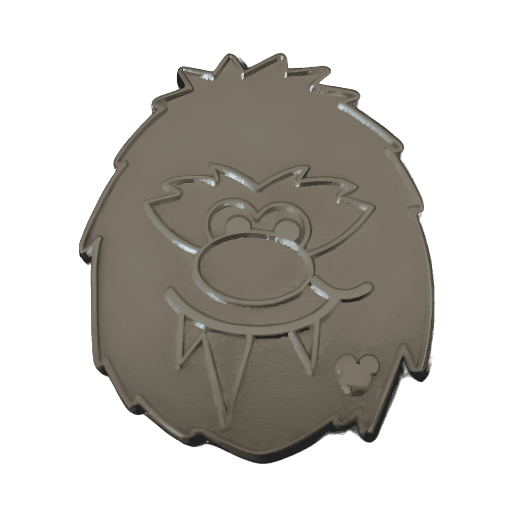 Yeti Face Disney pin