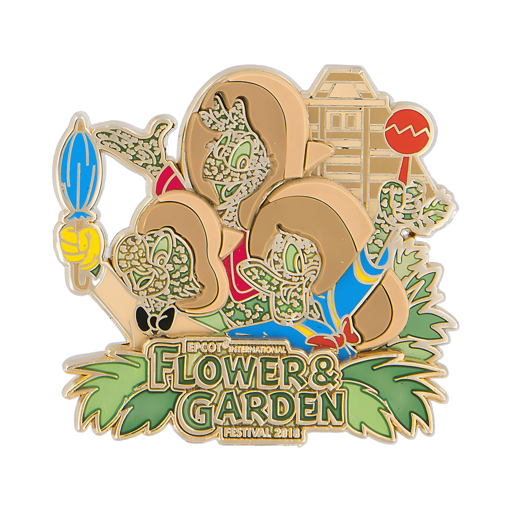 The Three Caballeros Topiary Disney pin