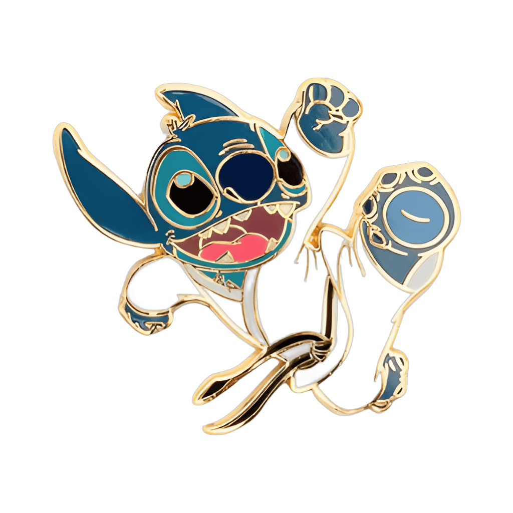 Stitch Dressed in Karate Outfit Disney pin