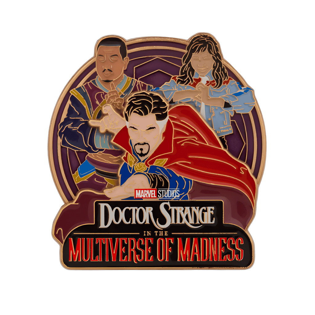 Wong, America Chaves and Steven Strange Disney pin