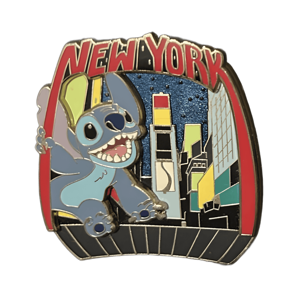 Stitch in Times Square Disney pin